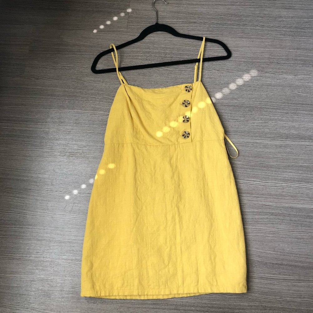 Yellow Mini Sundress